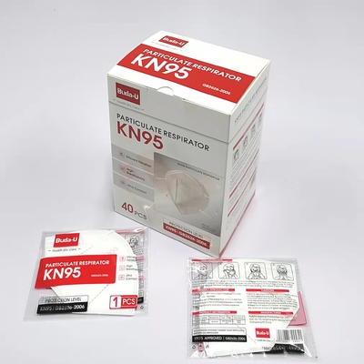 Masque respiratoire jetable KN95 approuvé EUA 5 couches